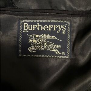 Burberry's Vintage Gold Button Prorsum Knight Blue Blazer Men's